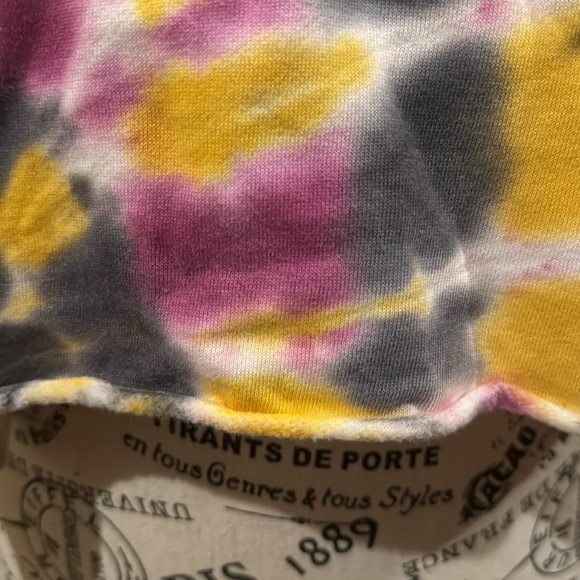 Ivory Ella small sweatshirt, half shirt tye dye - Picture 3 of 9